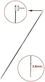6" Upholstery Large Eye Long Needle Apply to Home or Work Hand Sewing Tapestry Embroidery (6 inch)