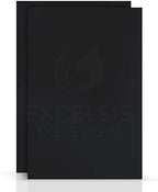 Black Foam Board 11.7 x 16.5 x 3/16" (5mm) Inch, 15 Pack Acid-Free Foam Core Poster Board Sheets for Art, Crafts, Presentation, Vision Board, Signboard, and Party Decorations