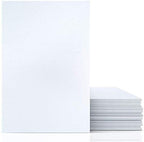 White Foam Board 16 x 20 x 3/16" (5mm) Inch, 15 Pack Acid-Free Foam Core Poster Board Sheets for Art, Crafts, Presentation, Vision Board, Signboard, and Party Decorations