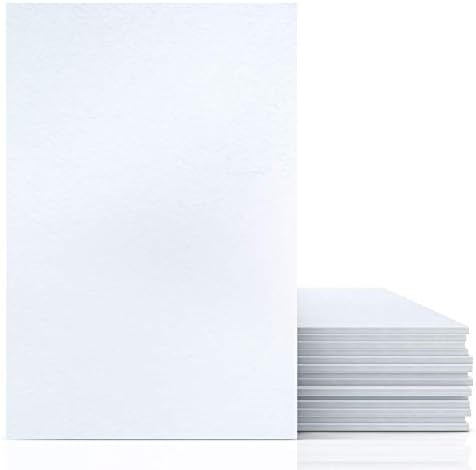 White Foam Board 22 x 28 x 3/16" (5mm) Inch, 15 Pack Acid-Free Foam Core Poster Board Sheets for Art, Crafts, Presentation, Vision Board, Signboard, and Party Decorations