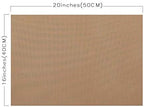 3 Pack PTFE Teflon Sheet 16 x 20" and 3 Rolls 10mm X 33m Heat Resistant Sublimation Tape for Heat Press Transfer Non Stick Paper Reusable Heat Resistant Craft Mat,Protects Iron,for Heat Press Machines