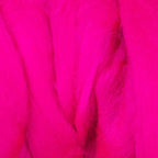 Colored Natural Wool roving, 8 OZ. Best Wool for Needle Felting, Wet Felting, handcrafts and Spinning. (Magenta)