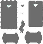 2025-2026 Stamps and Dies for Card Making, Stamps and Dies Set 2025 for Christmas and Halloween, Die Cut DIY Various Festivals Album Scrapbooking Birthdays Greeting Card (M4301)