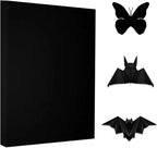 A4 Origami Paper Black 100 Sheets, 8.27×11.7 inch Double Sided Color Easy Fold Big Origami Paper A4 Colored Copy Papers Thin 70gsm for Beginners, DIY handwork Art and Craft Projects (210 x 297 mm)