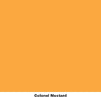 Dixie Belle Paint Company Chalk Finish Furniture Paint - Colonel Mustard (4oz) - Matte Retro Yellow Chic Chalk Mineral DIY Furniture Paint