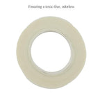 HAHIYO White 3Rolls 0.5Inch Wide Floral Tape - 270Feet/90Yard Total Paper Waterproof Florist Stem Wrap Tape Decorative Tape for Bouquet Stem Wrapping Corsages Flower Arranging Floral Craft