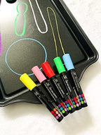 JumpOff Jo – Liquid Chalk Markers – Reversible Chisel and Round Tip – Multi Color (30)