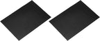 MECCANIXITY 2 Pcs Stained Glass Sheet Mosaic Tile 7.9 Inch x 5.9 Inch Black Stained Glass Sheets for Crafts DIY Art Project
