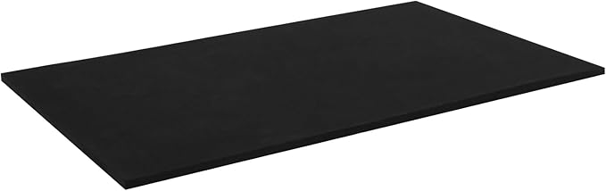EVA Foam 5mm, Cosplay Foam Roll 16 x 59in (6.5sqft) Black, Suitable for Large Foam Cosplay Modeling, DIY Projects, Crafts,Ultra High Density 90 kg/m3.