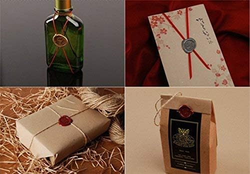 Vintage Santa Claus Monogram Sealing Wax Seal Stamp Red Brass Metal Handle Kit Custom Invitation Embellishment Christmas Gift Wrap Package Custom Logo Words Wax Seal Stamp Set