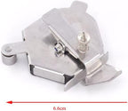 Bequilter Upgraded Multifunctional Magnetic Seam Guide for Sewing Machines, Adjustable Sewing Guide for Precise Stitching, Universal Sewing Supplies and Accessories (Silver and Gold)
