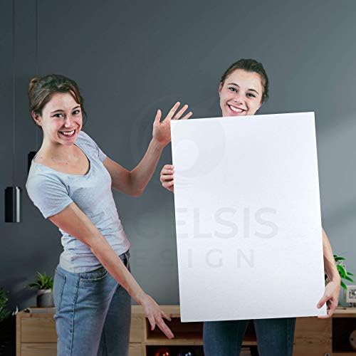 15 Pack Foam Board | White Foam Board 3/16 Inch Thick White Core Mat | Backing Board for Presentations, Signboards, Arts, Display and Crafts with Double-Sided Sheet - 8x10 Inches