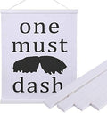 Artmag Magnetic Poster Hanger Frame, 34x22 34x23 34x48 Light Wood Wooden Magnet Canvas Artwork Print Poster Hangers Frames Hanging Kit (White, 34")