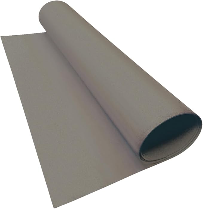 LotusFoam Large 3mm EVA Foam Sheet - 44"x 85" High Density Foam 130 kg/m3 for Cosplay, Costumes, Crafts, Flooring, Outdoor Use - 35 Colors (Driftwood) - Driftwood
