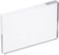 PATIKIL Acrylic Stamp Block, 1 Pack Clear Stamping Block with Grid Line Decorative Mounting Blocks Set Rectangle for Scrapbooking DIY Crafts Card Making
