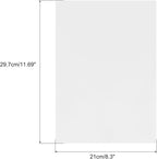 MECCANIXITY Colored Vellum Paper, 40 Sheet Silver Transparency 11.7 x 8.2 Printable Vellum Paper, Translucent Vellum Sheets for Printing Wedding Invitations, Ink Jet Laser Printer