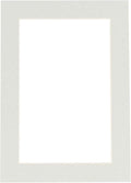 11x14 Mat for 8.5x11 Photo - Precut Grey Picture Matboard for Frames Measuring 11 x 14 Inches - Bevel Cut Matte to Display Art Measuring 8.5 x 11 Inches - Acid Free ONE MAT