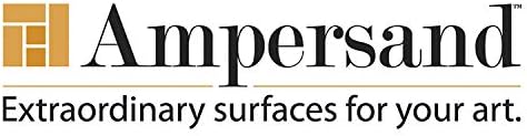 Ampersand Art Supply Unprimed Basswood Artist Panel, 7/8" Cradled Profile, 6"x12"