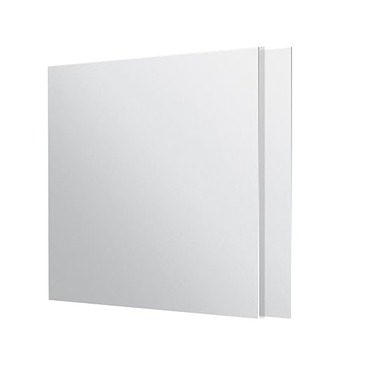 2 Pieces 6061 T651 Aluminum Sheet Metal 6 x 6 x 1/8 (0.125") Inch Thickness Rectangle Metal Plate, 3mm Aluminum Sheet, Plate for Crafting, Industry