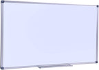 Premium 72"x 48" Multipurpose Magnetic Dry Erase Board with Aluminum Frame | Versatile Wall-Mounted Whiteboard with Pen Tray for Enhanced Office and Classroom Presentations