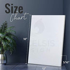White Foam Board 12 x 18 x 3/16" (5mm) Inch, 15 Pack Acid-Free Foam Core Poster Board Sheets for Art, Crafts, Presentation, Vision Board, Signboard, and Party Decorations