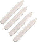 Wuta Bone Folder Leather Craft Tools 4 Pcs DIY Leather Shaping for DIY Handmade Leather Burnishing Bookbinding Cards and Paper Crafts