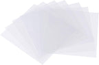 BANLTRE 15 Pieces 7.5 mil Transparency Blank Template Material Stencils Mylar for Cutting Paper Clear Sheet 12 × 12 inch (15-7.5 mil)