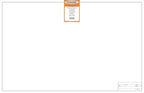 Clearprint 22" x 34" 1000H Design Vellum Sheets with Engineer Title Block, 16 lb., 100% Cotton, 10 Sheets Per Pack, 1 Each
