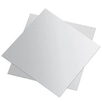 2 Pieces 6061 T651 Aluminum Sheet Metal 12 x 12 x1/8 Inch Thickness Rectangle Metal Plate, 3mm Aluminum Sheet, Plate for Crafting, Industry