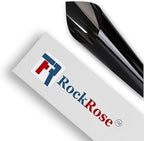 Rockrose Professional Window Tint for Home – One Way Privacy Window Film for Home Offices Heat Blocker Reflective Adhesive Mirror Tint with 99% UV Block – Black-Silver 48in x 100FT