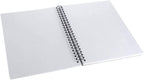 KINGART Mixed Media Sketchbooks, 11 x 14 Inches, 60-Sheet, 98lb/160gsm Acid-Free Paper, Micro-Perforated, Spiral-Bound, Wet and Dry Media