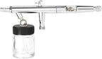 10PCS 22CC Airbrush Glass Bottles with Jar Caps for Master, Iwata Dual Action Airbrush