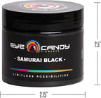 Eye Candy Pigments Premium Grey Mica Powder - Samurai Black (50gr) - for Epoxy, Resin, Soap, Paint, Woodworking, Acrylic Pouring, Bath Bombs, Fishing Lures - DIY Arts and Crafts Additive