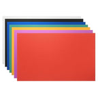 PATIKIL 6x10 Inch Anodized Aluminum Sheet Metal, 7Pcs Laser Plates Engraving Blanks 0.5MM Thin Rectangle for Crafting DIY House Laser Engraving, Silver/Black/Blue/Green/Yellow/Red/Purple
