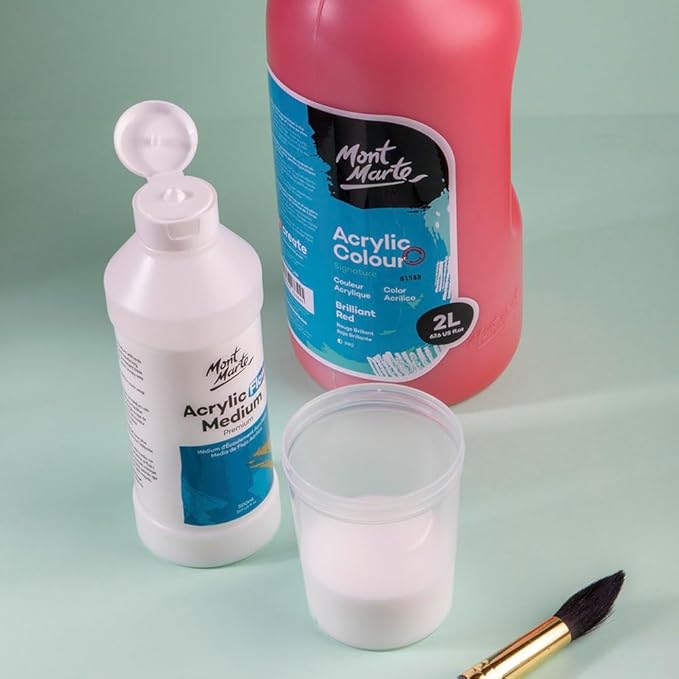 Mont Marte Premium Acrylic Flow Medium 16.9oz (500ml)