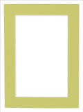 11x14 Mat for 8.5x11 Photo - Precut Pistachio Green Picture Matboard for Frames 11 x 14 Inches - Bevel Cut Matte to Display Art 8.5 x 11 Inches - Acid Free ONE MAT with Backing Board & Clear Bag