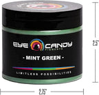 Eye Candy Pigments Premium Green Mica Powder - Mint Green (50gr) - for Epoxy, Resin, Soap, Paint, Woodworking, Acrylic Pouring, Bath Bombs, Fishing Lures - DIY Arts and Crafts Additive