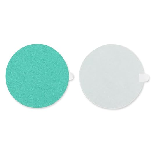 BHA 5” Green Film PSA Self Adhesive Sanding Discs - 50 Pack - Wet/Dry, Sticky Back, Premium Aluminum Oxide for Long-Lasting, Low-Dust & Load Resistant Sanding and Surface Finishing - 220 Grits