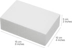 Crafare 8 Pack Craft Foam Blocks 6X4X2in Polystyrene Brick Rectangle for Arts School Projects Sculptures Floral Arrangements Modeling and Centerpieces