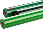 Guangyintong Green HTV Rolls - 12" x 8ft, Iron on Vinyl for T-Shirts, Glossy Surface, Easy to Cut & Weed for Heat Vinyl Design