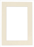 5x7 Mat for 8.5x11 Frame - Precut Mat Board Acid-Free Textured Cream 5x7 Photo Matte For a 8.5x11 Picture Frame, Premium Matboard for Family Photos, Show Kits, Art, Picture Framing, Pack of 1 Mat