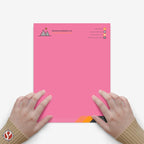 8.5 x 11" Ultra Fuchsia Color Paper Smooth, for School, Office & Home Supplies, Holiday Crafting, Arts & Crafts | Acid & Lignin Free | Regular 20lb Paper - 100 Sheets