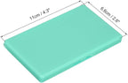 PATIKIL Magnetic Needle Storage Case, Plastic Portable Sewing Pin Keeper Needle Organizer Box Container for Embroidery Knitting Stitching, Green