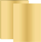 PATIKIL 11.7x8.3" Hot Stamping Foil Paper Sheet, 20 Sheets A4 Heat Transfer Hot Stamping Paper Foil for Leather DIY Logo Decor Craft Gift Package Scrapbook Card, Light Gold