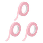 MECCANIXITY 3 Rolls Floral Tapes, 30 Yard x 1/16 in Florist Crepe Flowers Bouquets Tape Adhesive Waterproof for Flower Arranging Wrapping, Pink