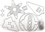 2025-2026 Stamps and Dies for Card Making, Stamps and Dies Set 2025 for Christmas and Halloween, Die Cut DIY Various Festivals Album Scrapbooking Birthdays Greeting Card (M4296)