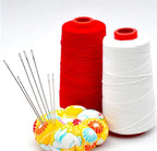 MJMP 10" Professional Upholstery Large Eye Long Needle Easy to Thread,Used for Furniture Weaving Leather Hand Sewing. (10")
