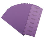 Sandpaper 2000 Grit,Wet Dry Sanding Sheets,High Performance Ceramic Abrasive Sand Paper for Wood Furniture Finishing,Metal Grinding,Automotive Polishing,9 x 3.6 Inch,25-Pack
