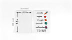 Dry Erase Blank Playing Cards w/Box, Poker Size - 2.5" x 3.5", 45 Reusable Cards, Flashcards, Board Game & Note Cards