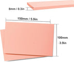25 Pcs 4"x6" Rubber Carving Blocks, Linoleum Blocks, Stamp Carving Blocks for Printmaking, Linocut Artists, Crafts and More,(Pink) by KUKLIPJIM.
